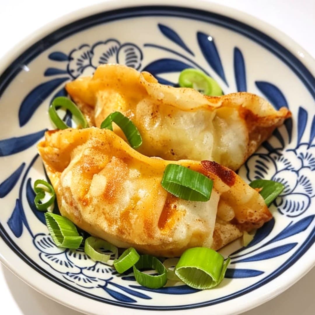 Raviolis grillés au poulet